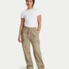 Womens cargo pant – grey green