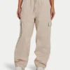 Womens cargo pant – oatmeal