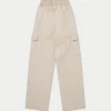 Womens cargo pant – oatmeal