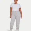 Womens collective sweatpant – grey marl