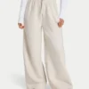 Womens collective wide leg sweatpant