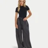 Womens collective wide leg sweatpant
