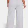 Womens collective wide leg sweatpant – grey marl Womens collective wide leg sweatpant – grey marl