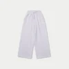 Womens collective wide leg sweatpant – grey marl Womens collective wide leg sweatpant – grey marl
