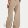 Womens collective wide leg sweatpant – mocha Womens collective wide leg sweatpant – mocha