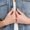Womens denim short sleeve shirt