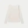 Womens essential dual wear long sleeve top