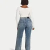 Womens essential dual wear long sleeve top