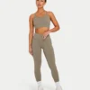 Womens essential legging – marsh grey