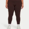 Womens essential legging – slate brown