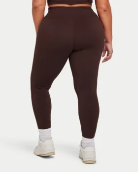 Womens essential legging – slate brown