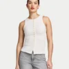 Womens essentials button top Womens essentials button top