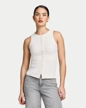 Womens essentials button top Womens essentials button top