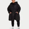 Womens layer mac – black Womens layer mac – black