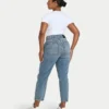 Womens mom jean – mid wash Womens mom jean – mid wash