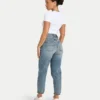 Womens mom jean – mid wash Womens mom jean – mid wash