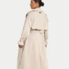 Womens oversized trench coat – safari
