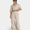 Womens resort cropped shirt Womens resort cropped shirt