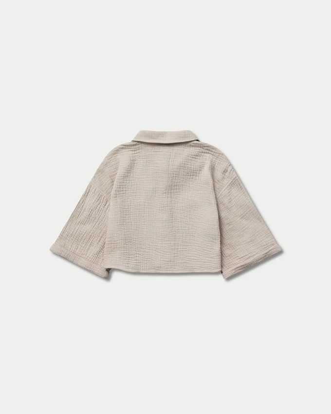 Womens resort cropped shirt Womens resort cropped shirt