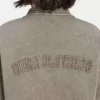 Womens signature washed bomber jacket