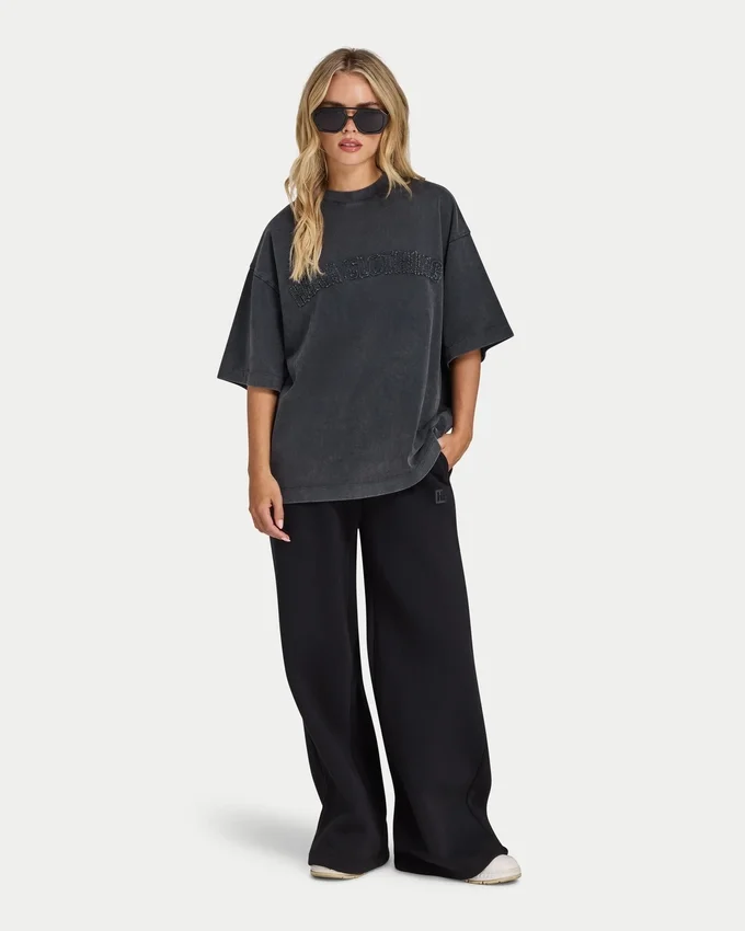 Womens signature washed oversized t-shirt Womens signature washed oversized t-shirt