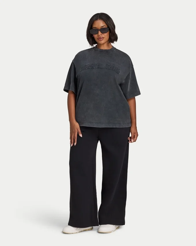 Womens signature washed oversized t-shirt Womens signature washed oversized t-shirt