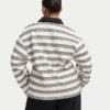Womens striped rugby polo shirt Womens striped rugby polo shirt