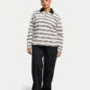 Womens striped rugby polo shirt Womens striped rugby polo shirt