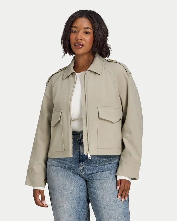 Womens studio collared jacket Womens studio collared jacket