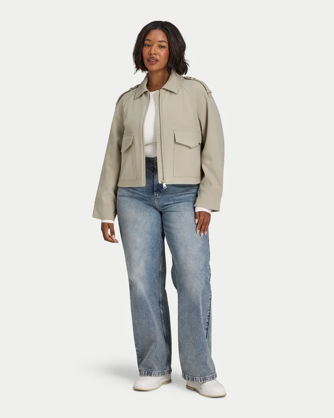 Womens studio collared jacket Womens studio collared jacket