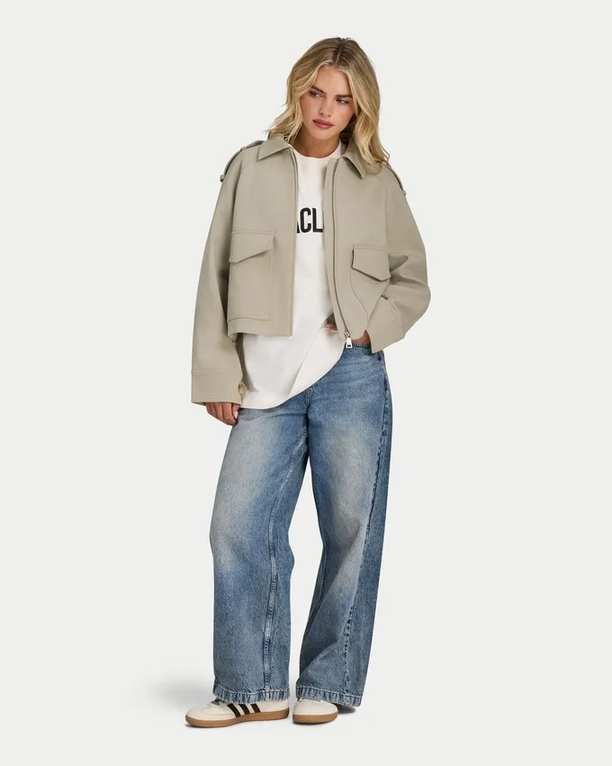 Womens studio collared jacket Womens studio collared jacket