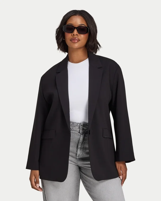 Womens studio oversized blazer Womens studio oversized blazer
