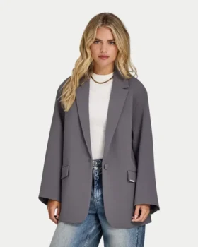 Womens studio oversized blazer