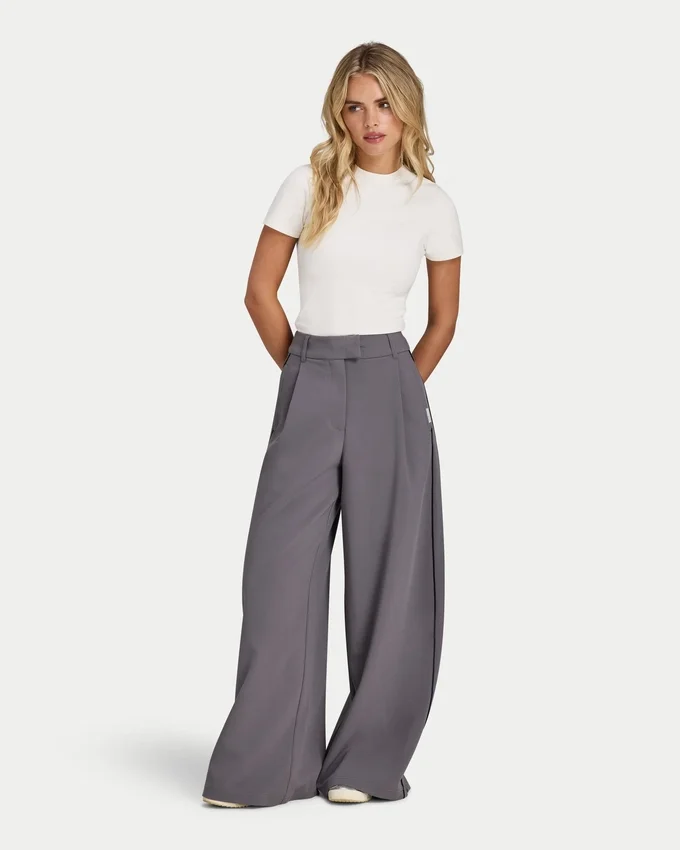 Womens studio wide leg trouser Womens studio wide leg trouser