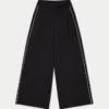 Womens studio wide leg trouser