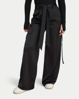 Womens tailored cargo trouser