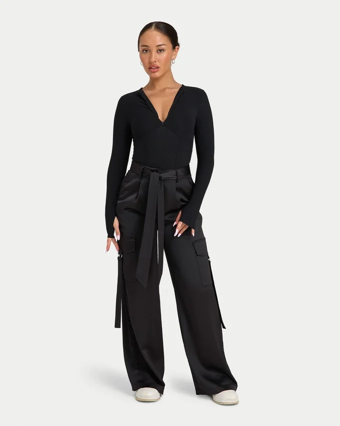 Womens tailored cargo trouser Womens tailored cargo trouser