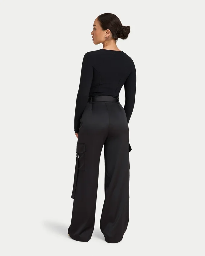 Womens tailored cargo trouser Womens tailored cargo trouser