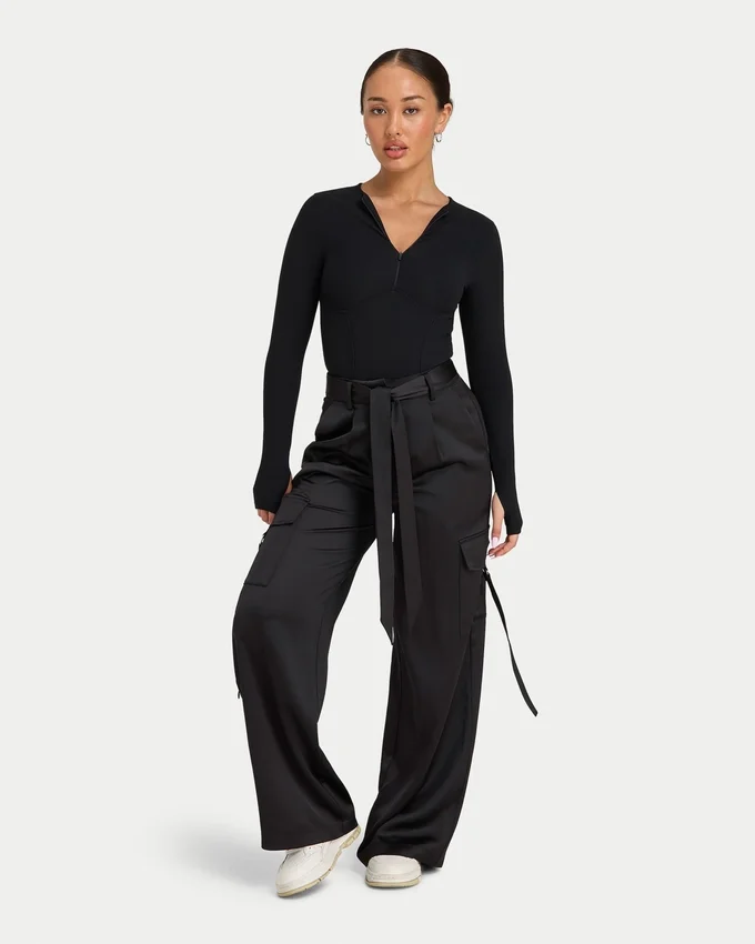 Womens tailored cargo trouser Womens tailored cargo trouser