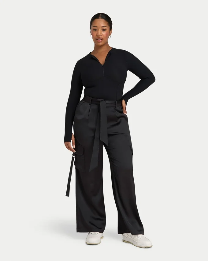 Womens tailored cargo trouser Womens tailored cargo trouser