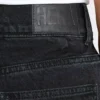 Womens wide leg denim jean – black Womens wide leg denim jean – black