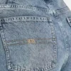 Womens wide leg denim jean – mid wash Womens wide leg denim jean – mid wash